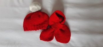 Ensemble bonnet écharpe