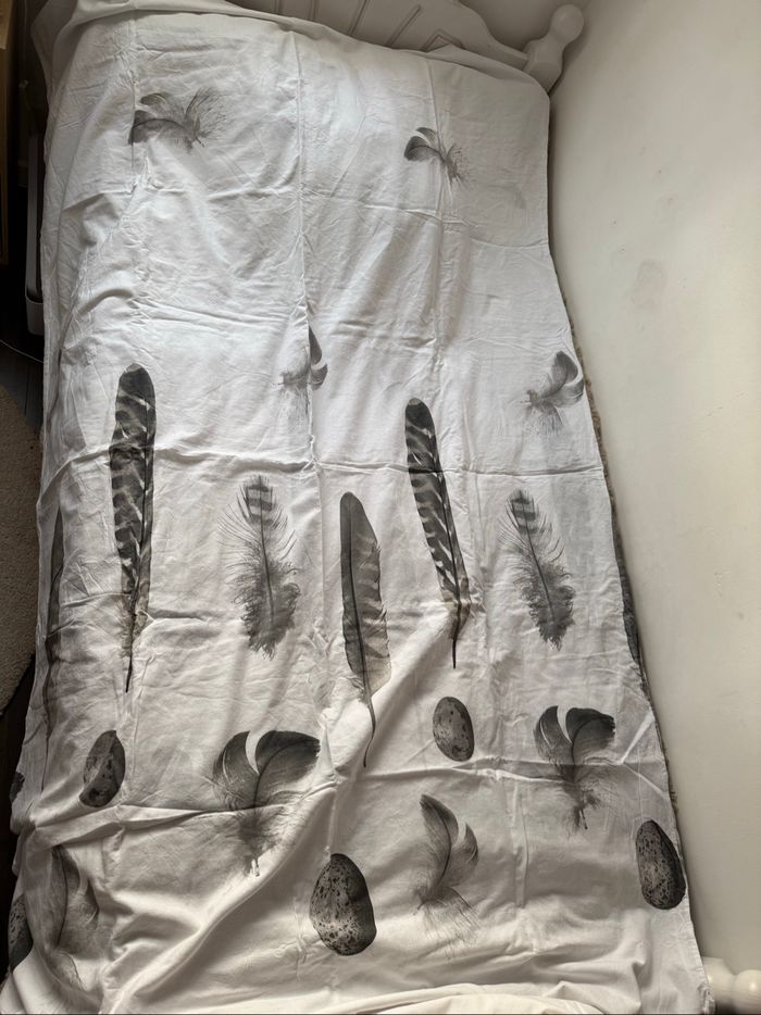 Housse de couette plumes