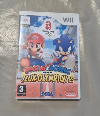 Mario & sonic aux Jeux Olympiques nintendo Wii complet