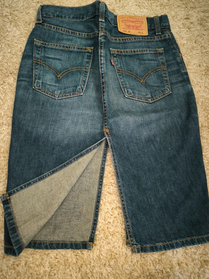 Jupe fendue Levi's vintage - photo numéro 2