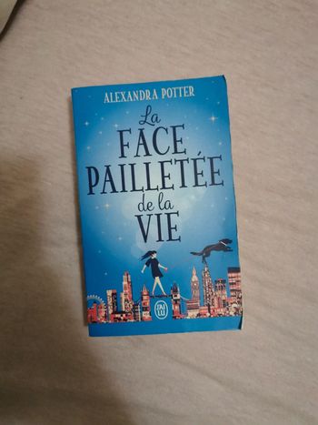 Livre la face paillettées de la vie