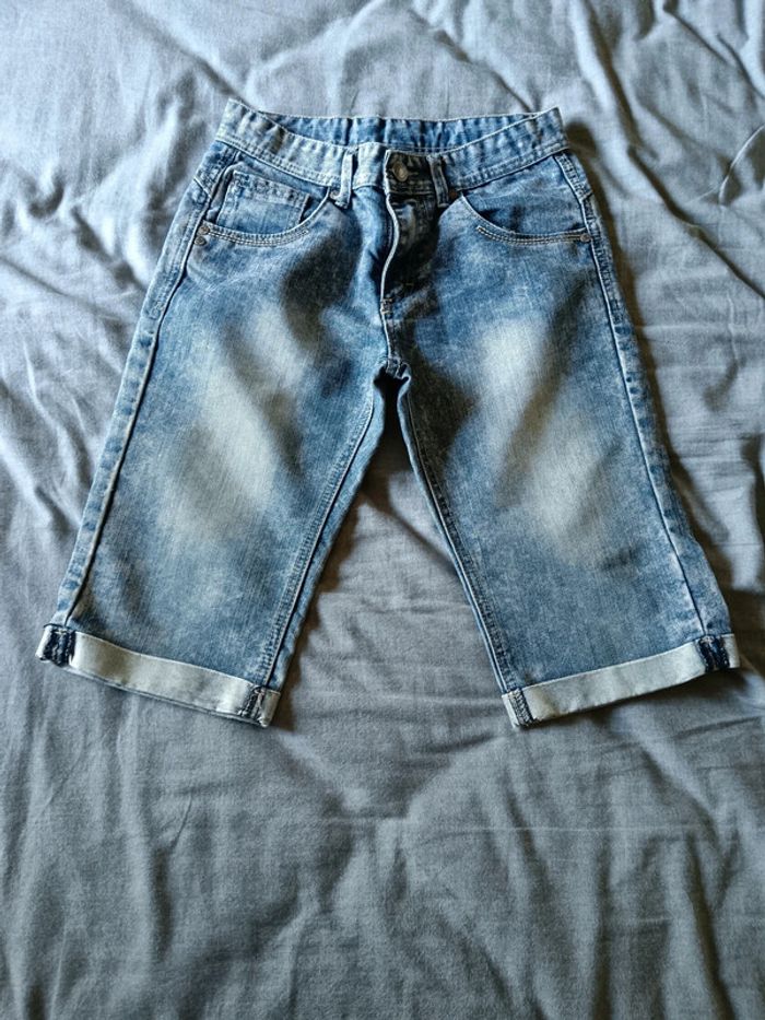 Short en jean Gémo taille 14 ans