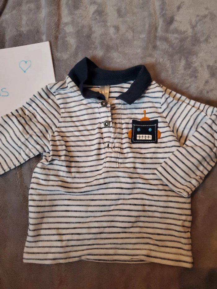 Tee-shirt manches longues 9 mois - photo numéro 2