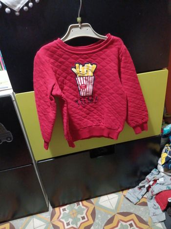 Sweat 2 4 ans matelassé lupilu