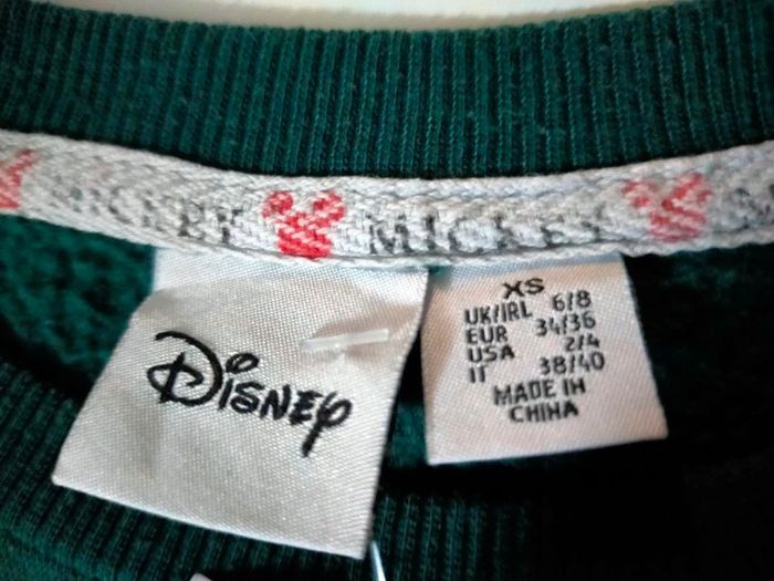 Sweat Disney Mickey vert – Primark – Taille XS - photo numéro 6