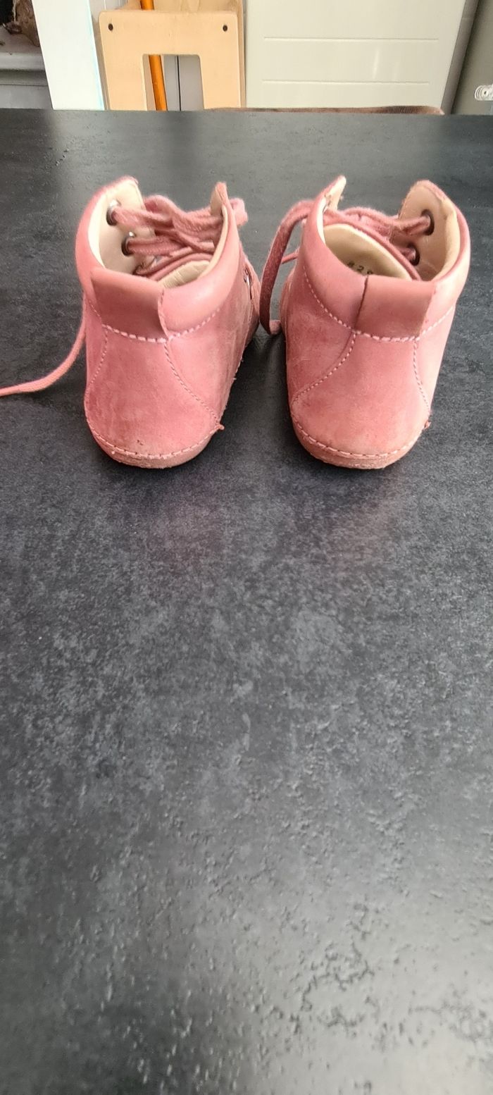 Chaussures fille kickers rose P24 - photo numéro 4