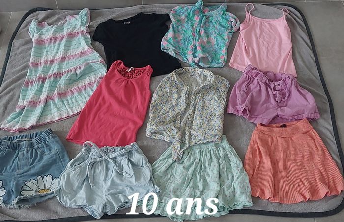 lot fille 25 pièces 10 ans la halle kiabi - photo numéro 7