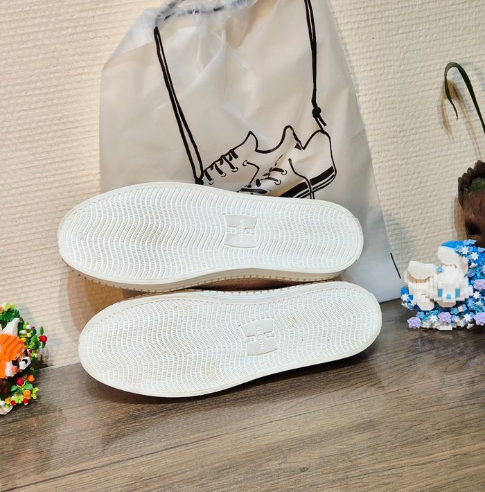 Baskets roses pour femmes F2490 HOGAN R260, en daim perforé _ Taille _ 39 - photo numéro 6