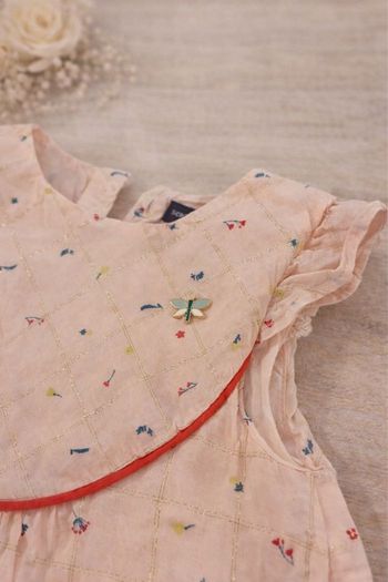 Robe rose poudrée légère — très bon état 