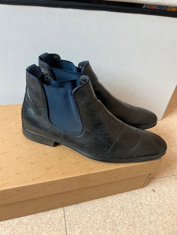 Chaussures À Enfiler Noires Éram Homme Taille (41) - photo numéro 2
