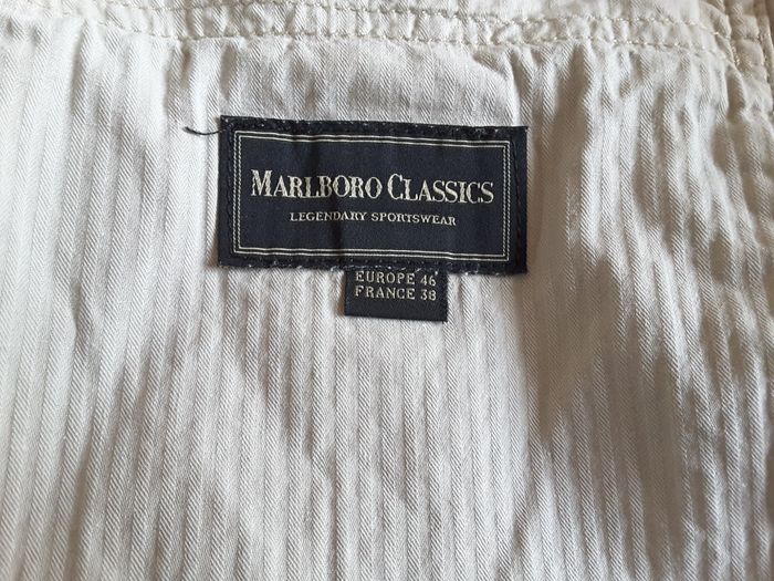 Pantalon écru – Malboro Classics – 38 - photo numéro 3