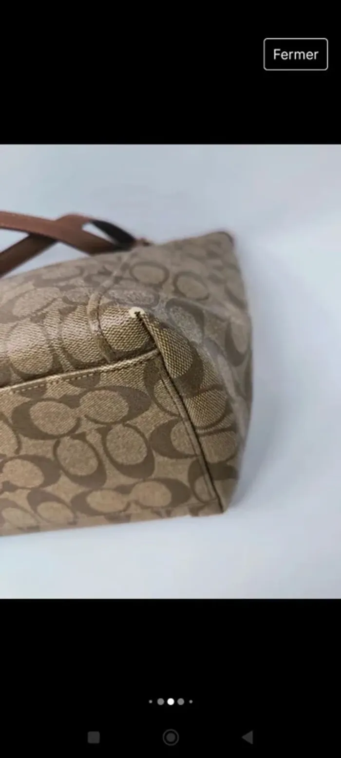 Sac Coach Vintage - photo numéro 8