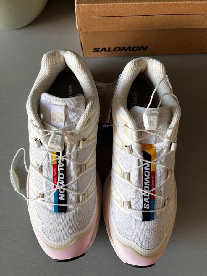 Salomon XT-6 – Fairy Tale / Amande Lait - photo numéro 11