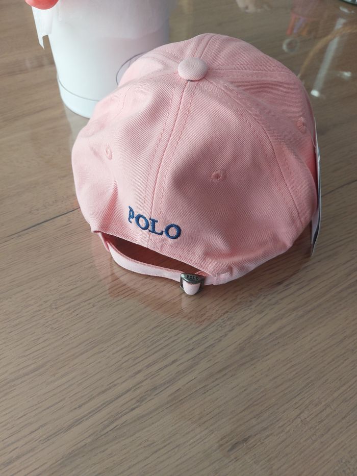 Casquette Polo Ralph Lauren rose neuve - photo numéro 4