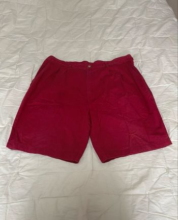 Short rouge  Kiabi 