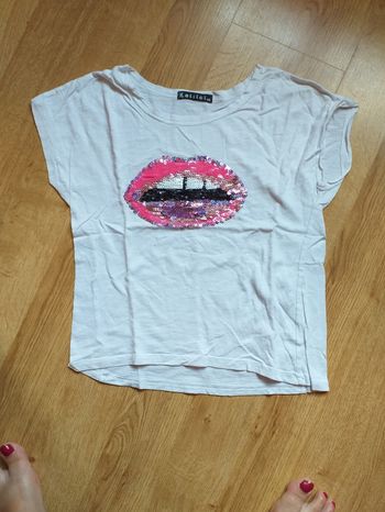 Tee shirt court taille 14 ans