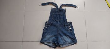 Salopette short en jeans 36