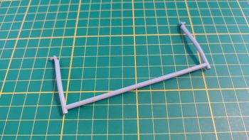 Fermeture de la capote 92-1 numéro 92 n°92 pièce détachée Citroën 2CV 2 CV Charleston 1/8 1:8 1/8ème