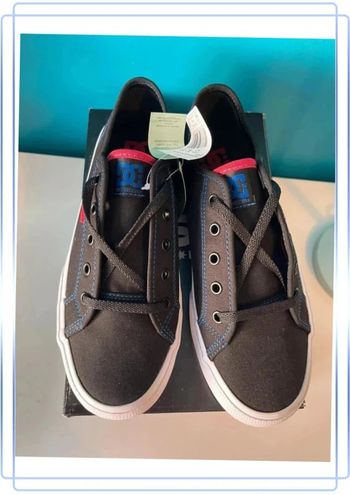 Superbe paire de basket basse femme taille 38  DC shoes neuf