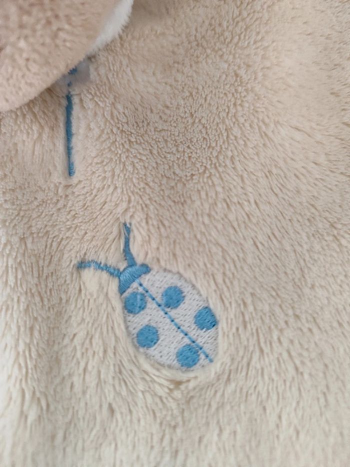 Doudou plat ourson ours nounous nicotoy - photo numéro 3