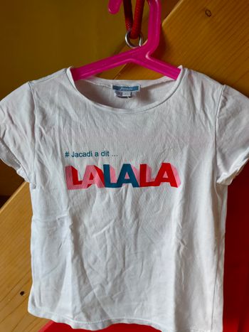 Ravissant tee-shirt Jacadi 6/7 ans