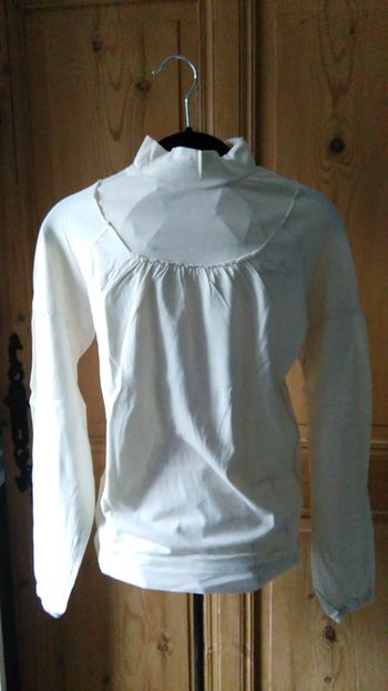 Col montant blanc crème La Redoute
