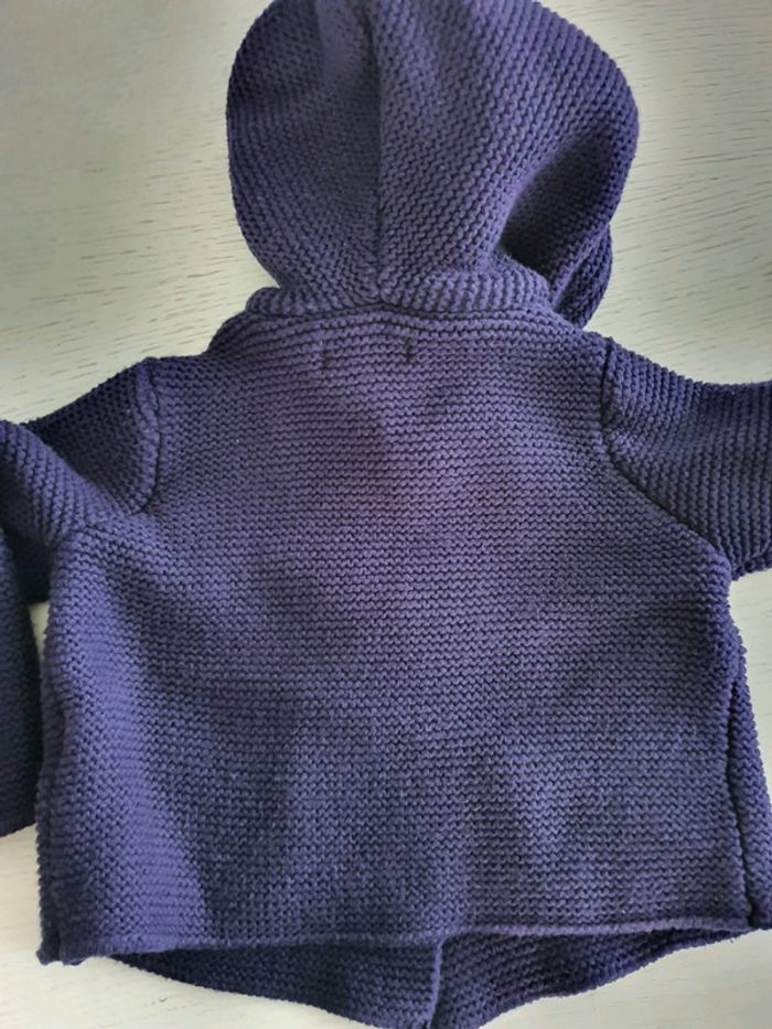 Gilet capuche dpam 24 mois - photo numéro 4