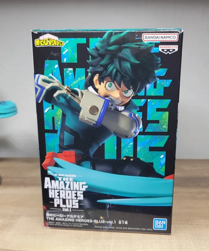 Figurine My Hero Academia Izuku Midoriya The Amazing heroes plus vol.1 Banpresto Bandai - photo numéro 10