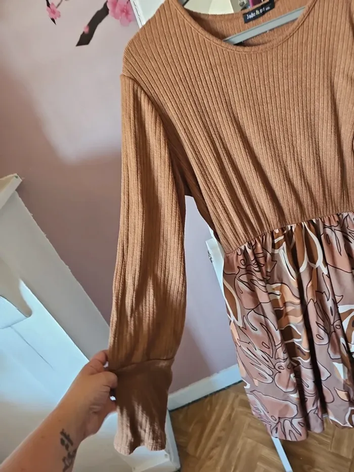 Robe hiver marron t44 - photo numéro 2