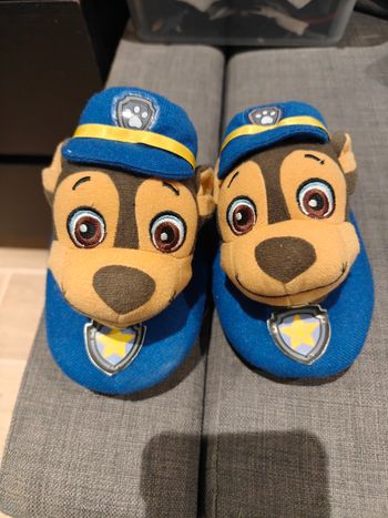 Pantoufle chase mat patrouille 