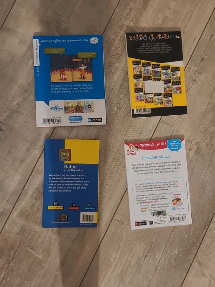 Lot de 4 livres de premières lectures - photo numéro 2