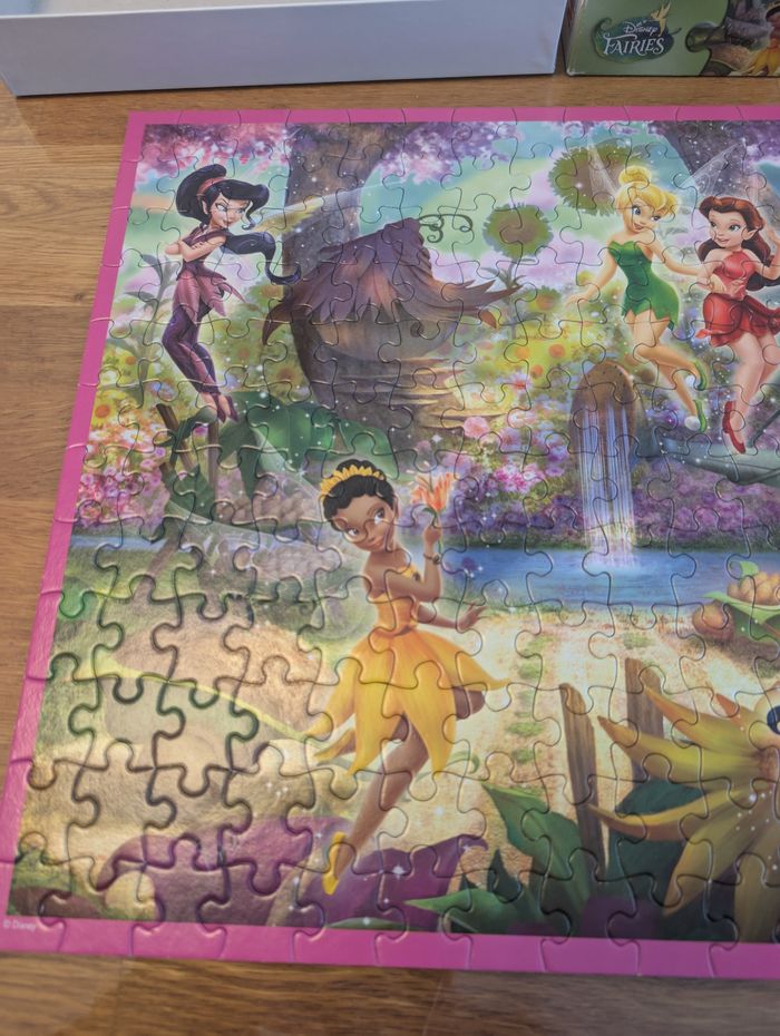 Puzzle Disney Fairies complet 200 pièces MB Puzzles - photo numéro 4