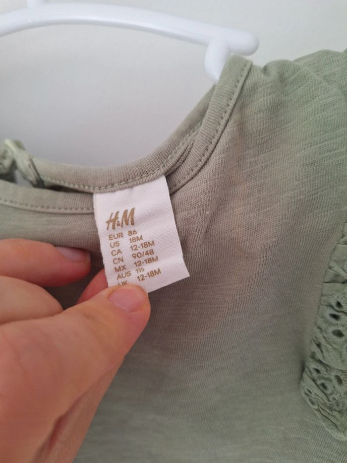 T-shirt 12 18 mois hm - photo numéro 2