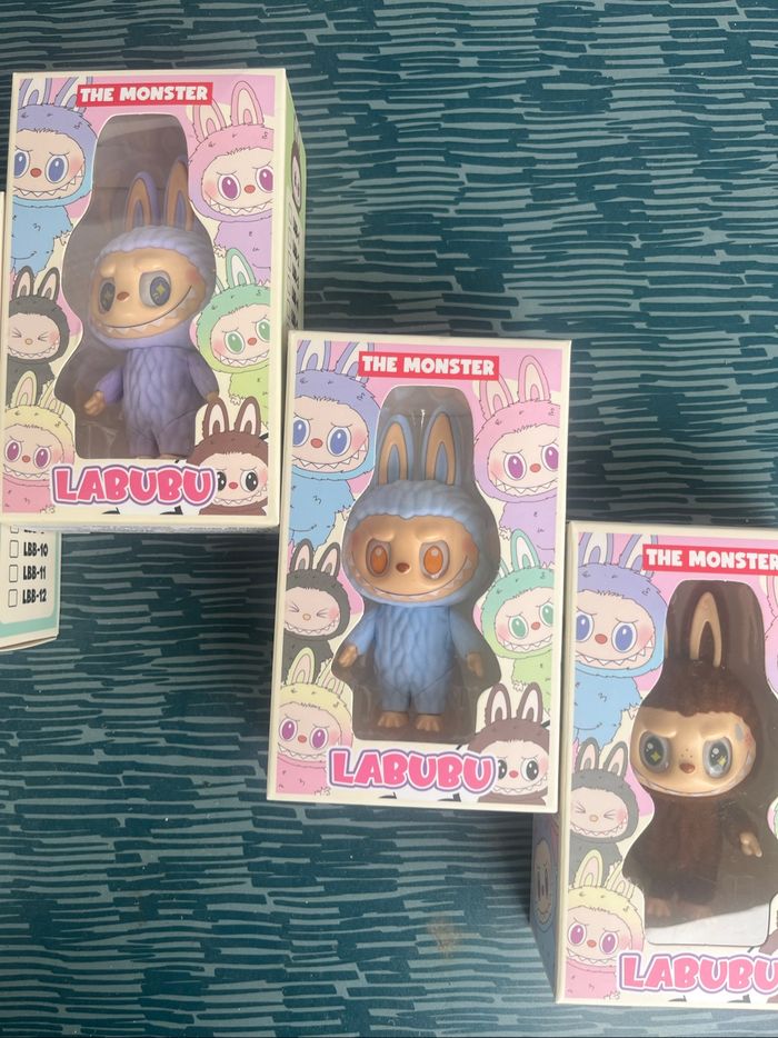 Lot de 5 labubus the monster - photo numéro 4