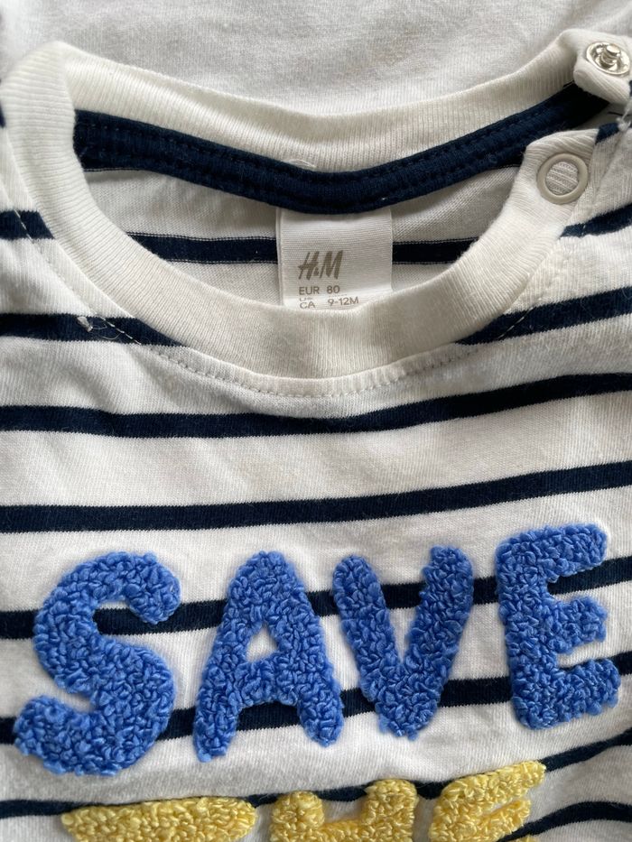 Lot 6 tee shirts 12 mois multi marques - photo numéro 5