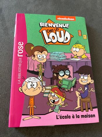Livre bibliothèque rose bienvenue chez les loud tome 20