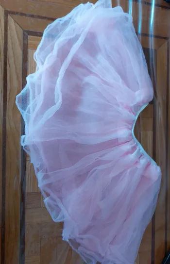 Jupe tulle rose