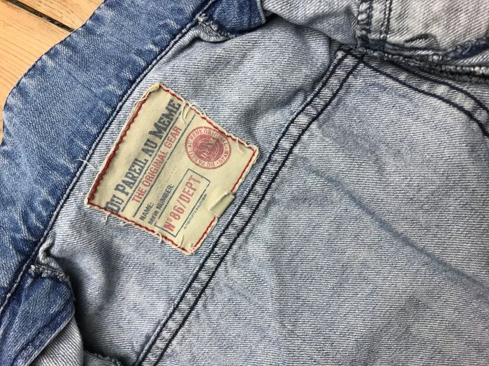 Veste en jeans 3 ans DPAM état neuf - photo numéro 2