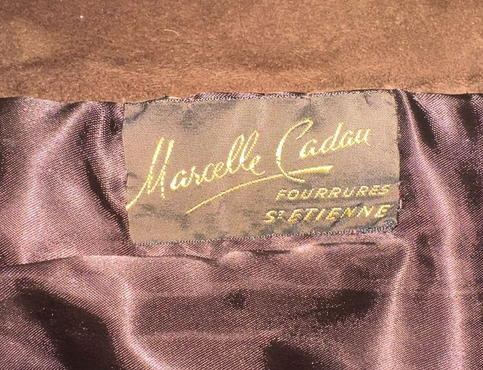 Manteau à capuche véritable fourrure pour filles 4/5Y Marcelle cadau - photo numéro 5