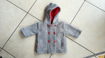 Gilet doublé polaire sergent major 6 mois