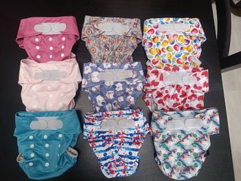 Lot 9 couches “Berceau” Ma’Boule de Couches – V1 & V2