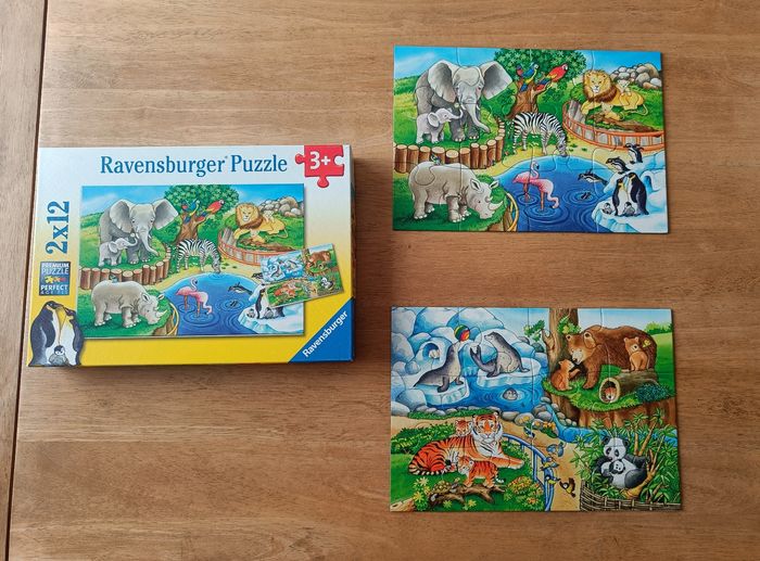 Lot de 2 jeux, ( puzzle et parcours) - photo numéro 2