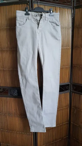 Jeans beige Homme "Bonobo" Taille 36
