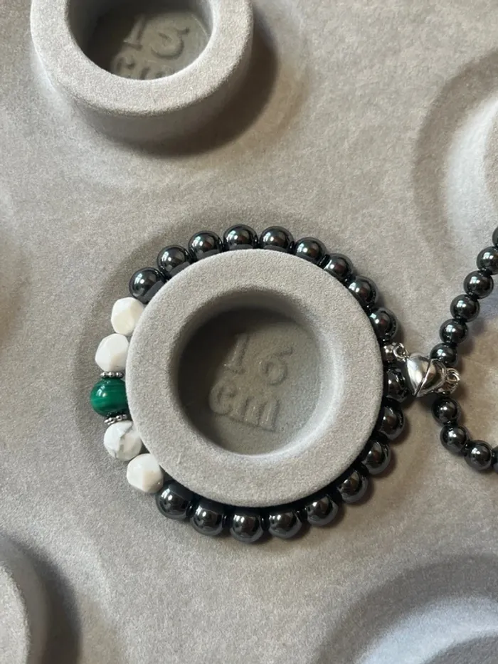 Bracelets en duo 100% pierres naturelles - photo numéro 6