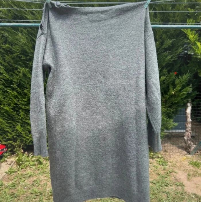 Robe pull grise Promod – Taille M Très bon état - photo numéro 9