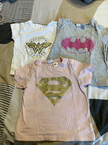 Lot 3 tee shirt bébé fille