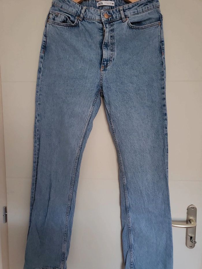 Jeans taille haute Zara