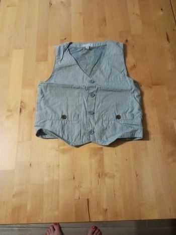 Gilet costume bébé baptême