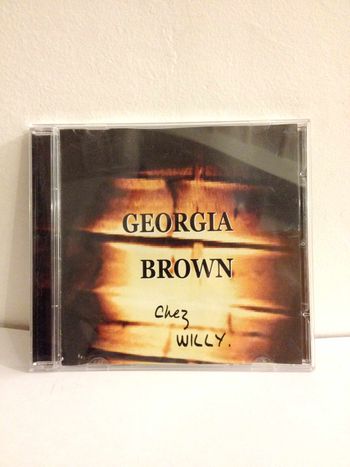 CD musique Georgia Brown chez Willy