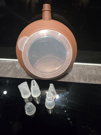 Poche en silicone avec douille